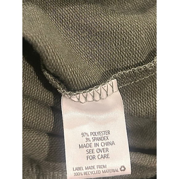 NWOT Beautees Grey Full-zip hooded Sweatshirt Jacket Sz. L-14 - Picture 5 of 7